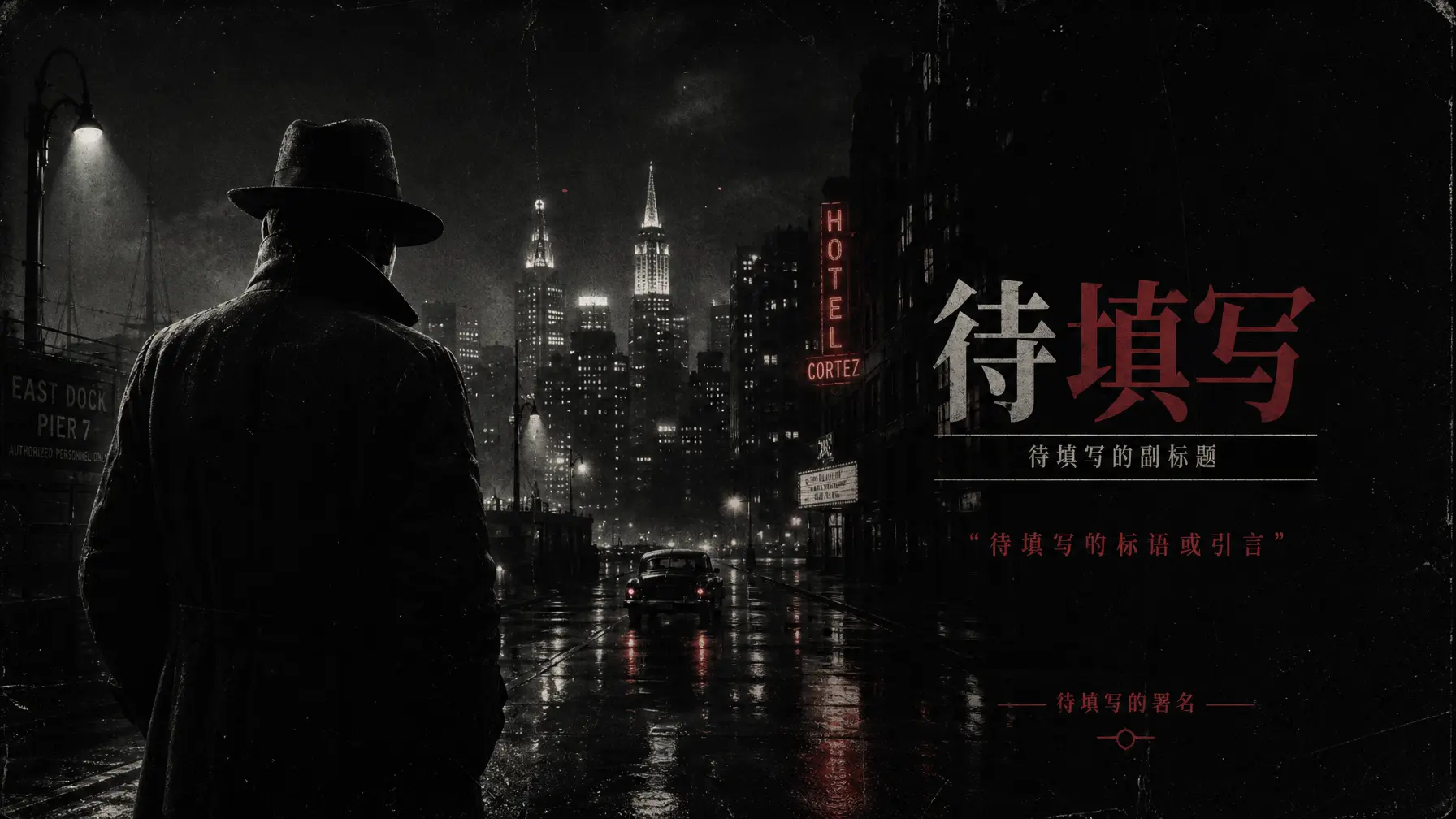 电影剧照 黑色城市阴影