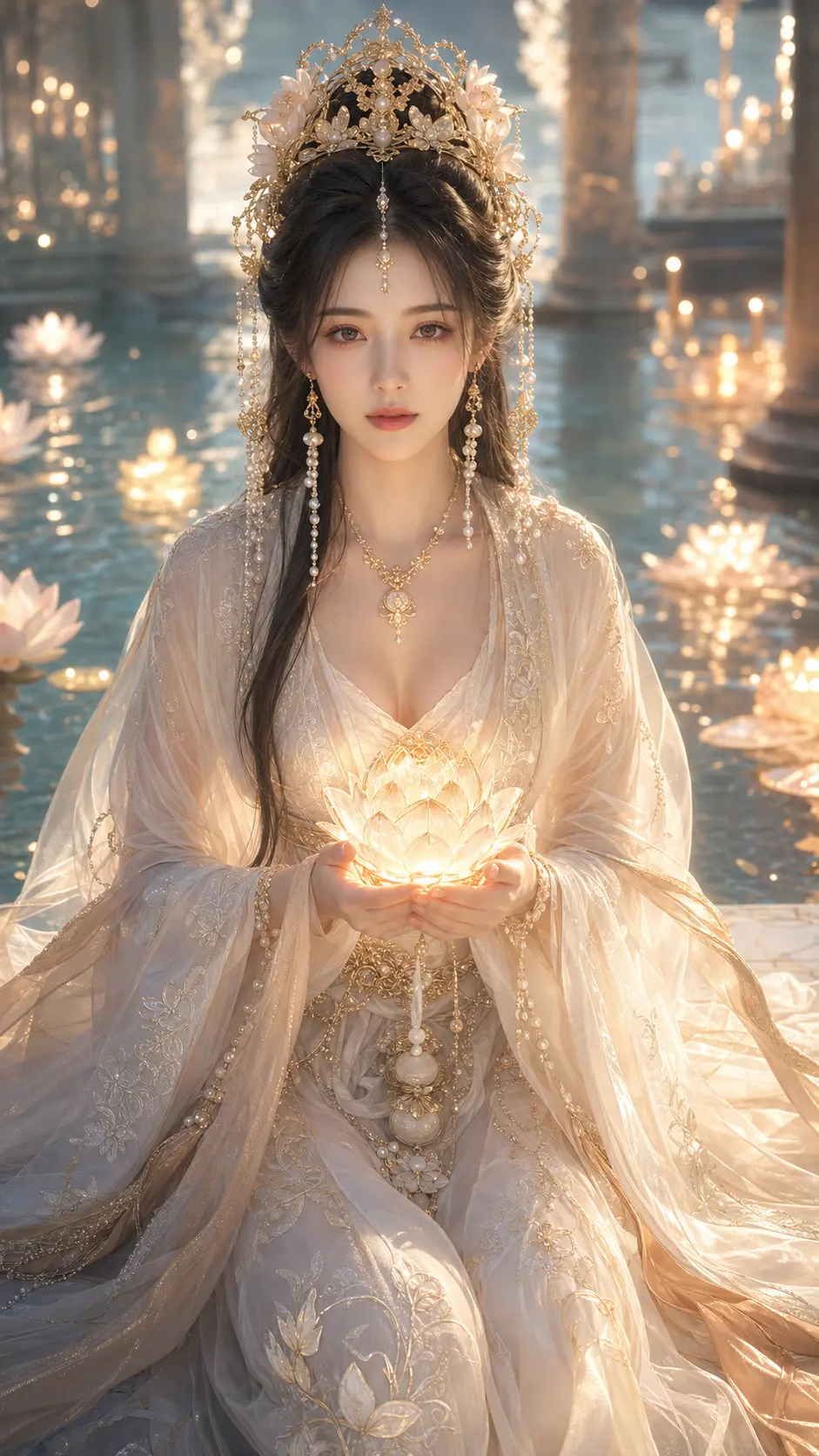 角色海报 唐风水殿祈愿女主