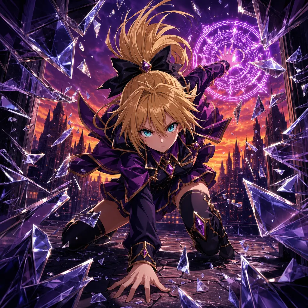 角色立绘 碎玻璃魔法