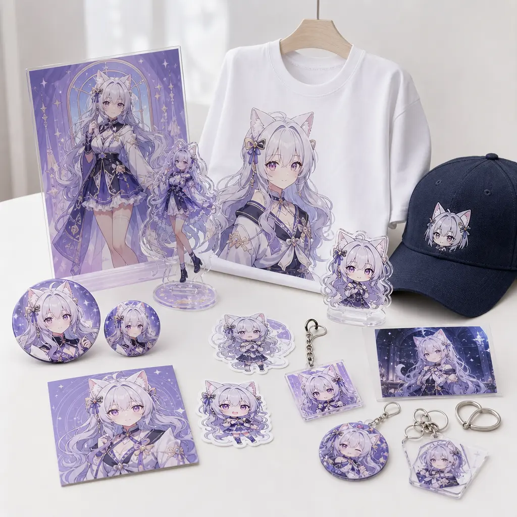 角色周边 写实Vtuber