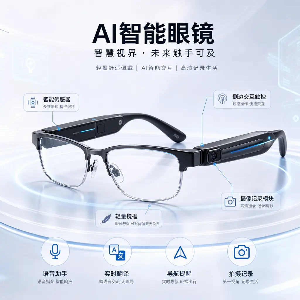 电商详情图 AI智能眼镜