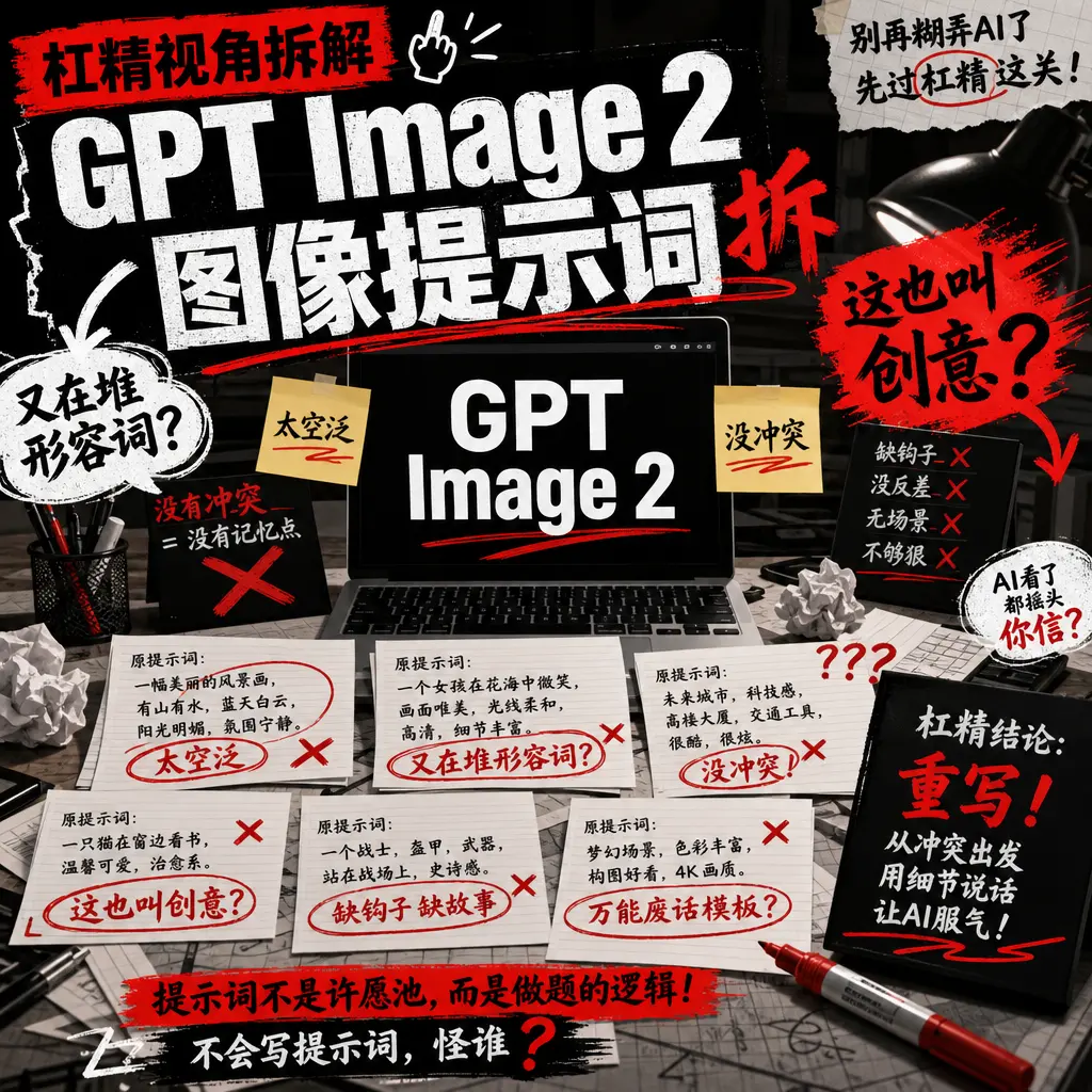 杠精视角文案