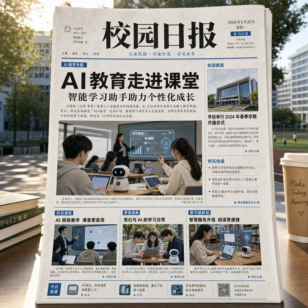 校园日报 AI教育