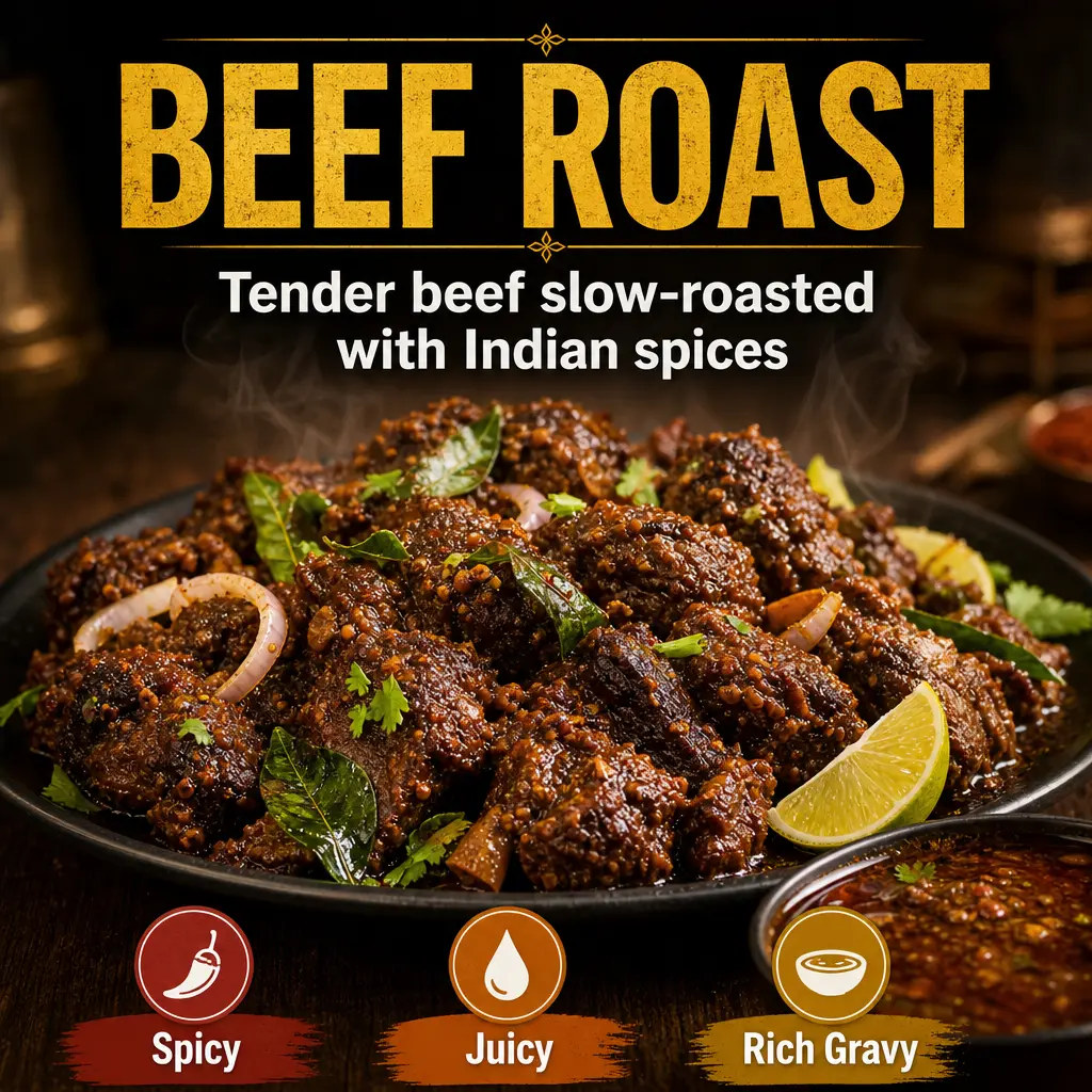 菜单 印度Beef Roast