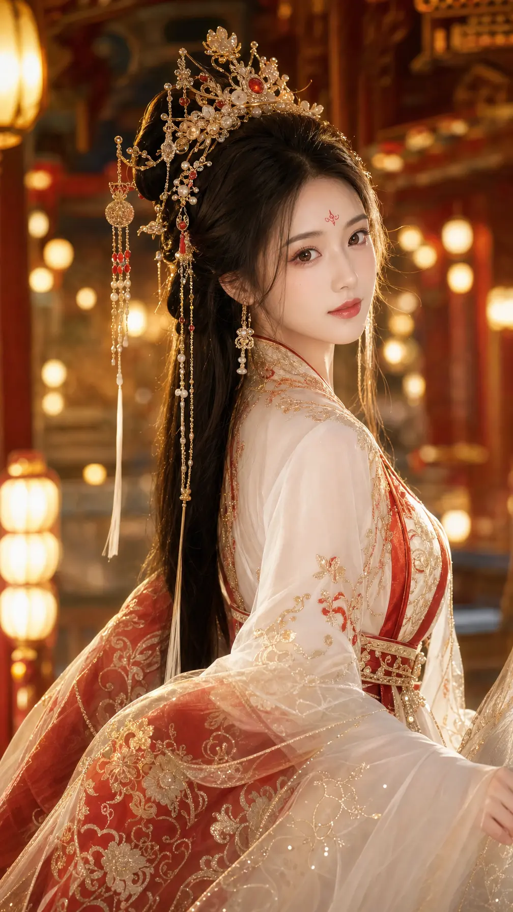 古风写真 唐风宫灯回眸