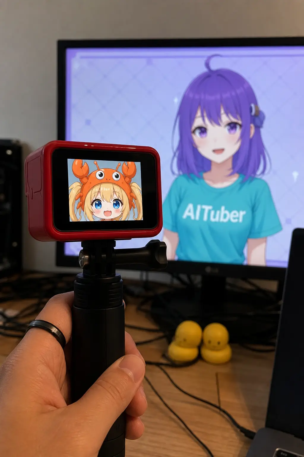 桌面摄影·手持相机与VTuber